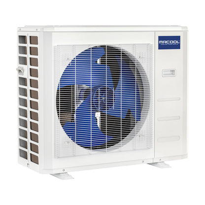 MRCOOL 2 Ton Central Hyper Heat Air Conditioner and 80% AFUE, 40K BTU 14.5" Gas Furnace Split System - Upflow, Horizontal, or Downflow