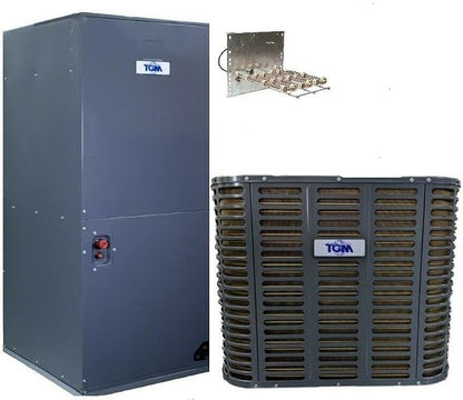 TGM 2 TON 14.3 SEER2 HEAT PUMP SYSTEM AIR HANDLE,CONDENSER,HEAT STRIP