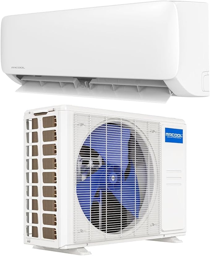 36k BTU 21.5 SEER Multi-Zone MrCool DIY 4 Zone Ductless Heat Pump Split System 4th Generation - 9k+9k+9k+9K