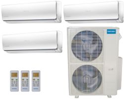 MrCool DIY Multi Zone 18k BTU 3 Zone Ductless AC & Heat Pump (6K+6K+6K)